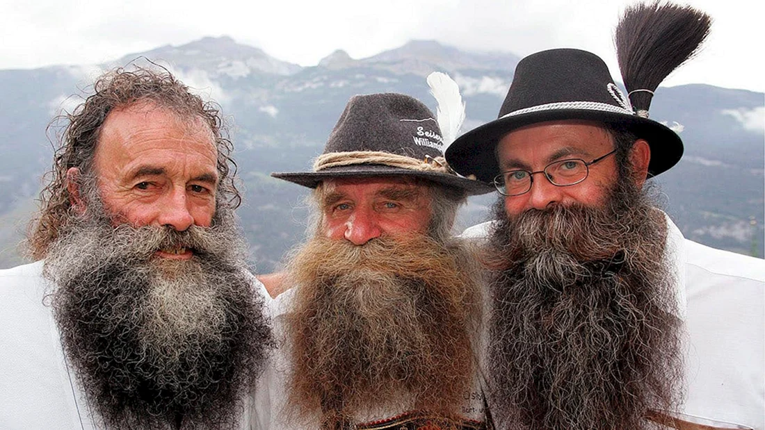 Три бородатых мужика